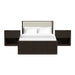 Sylvie - Bedroom Set With Upholstered Bed – 3 Piece Bedroom Sets by Elements International at Furniture Wholesale Plus , Nashville furniture store