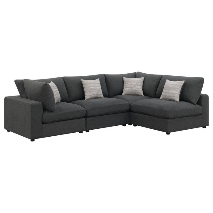 Serene - Upholstered Modular Sectional Sofa - Premium Stationary Sectionals from CoasterEssence - Just $2309! Shop now at Furniture Wholesale Plus  We are the best furniture store in Nashville, Hendersonville, Goodlettsville, Madison, Antioch, Mount Juliet, Lebanon, Gallatin, Springfield, Murfreesboro, Franklin, Brentwood