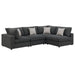 Serene - Upholstered Modular Sectional Sofa - Premium Stationary Sectionals from CoasterEssence - Just $2309! Shop now at Furniture Wholesale Plus  We are the best furniture store in Nashville, Hendersonville, Goodlettsville, Madison, Antioch, Mount Juliet, Lebanon, Gallatin, Springfield, Murfreesboro, Franklin, Brentwood