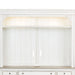 Magnolia Manor - Entertainment Hutch - Antique White – Hutches by Liberty Furniture at Furniture Wholesale Plus , Nashville furniture store