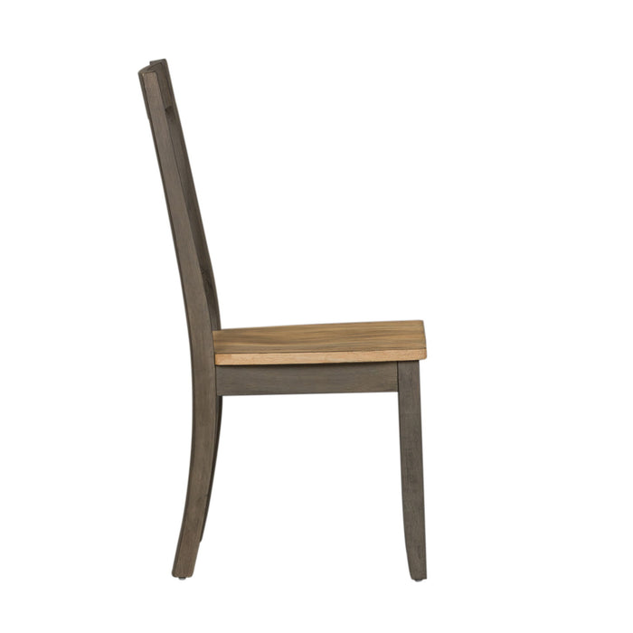 Lindsey Farm - Splat Back Side Chair (RTA) – Side Chairs by Liberty Furniture at Furniture Wholesale Plus , Nashville furniture store