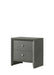 Denker - Nightstand - Gun Metal – Accent Nightstands by Crown Mark at Furniture Wholesale Plus , Nashville furniture store