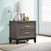 Watson - 2-Drawer Nightstand - Gray Oak – Accent Nightstands by CoasterEveryday at Furniture Wholesale Plus , Nashville furniture store