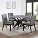Amy - 5 Piece Dining Set - Gray – 5 Piece Dining Room Sets by Steve Silver Furniture at Furniture Wholesale Plus , Nashville furniture store