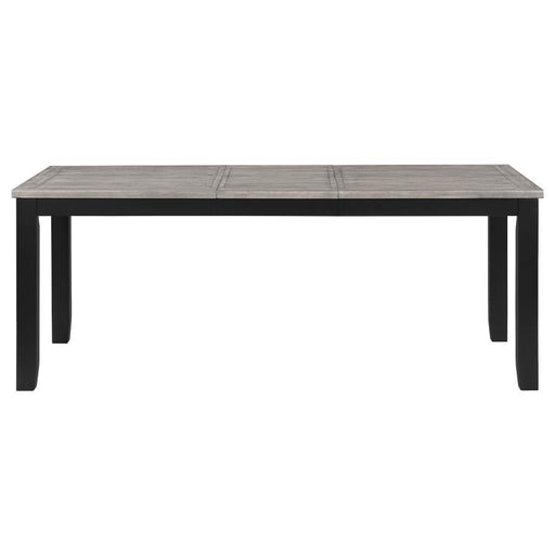 Elodie - Rectangular Extension Leaf Dining Table - Black – Dining Tables with Extensions by Coaster Fine Furniture at Furniture Wholesale Plus , Nashville furniture store