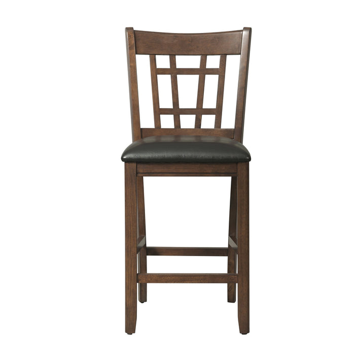 Max - Pub Side Chair (Set of 2) - Walnut – Chair Sets by Elements International at Furniture Wholesale Plus , Nashville furniture store
