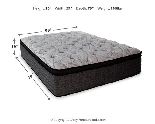 Hybrid 1600 - Euro Top Mattress - Premium Euro Top Mattresses from Sierra Sleep® by Ashley - Just $758! Shop now at Furniture Wholesale Plus  We are the best furniture store in Nashville, Hendersonville, Goodlettsville, Madison, Antioch, Mount Juliet, Lebanon, Gallatin, Springfield, Murfreesboro, Franklin, Brentwood
