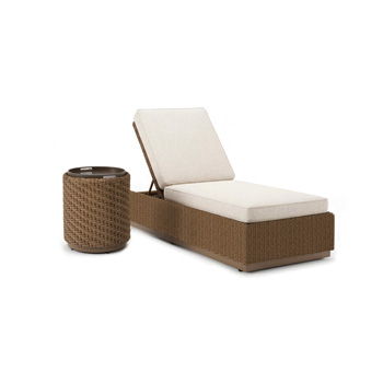 Alabaster - Chaise Lounge With Cushion – Chaises by Signature Design by Ashley® at Furniture Wholesale Plus , Nashville furniture store