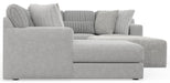 Logan - Upholstered Sectional With Comfort Coil Seating - 46" Cocktail Ottoman And Accent Pillows Included – 2 Piece Living Room Sets by Jackson at Furniture Wholesale Plus , Nashville furniture store