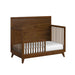 Malia - Crib With High Headboard And Guardrail - Walnut – Cribs by Elements International at Furniture Wholesale Plus , Nashville furniture store