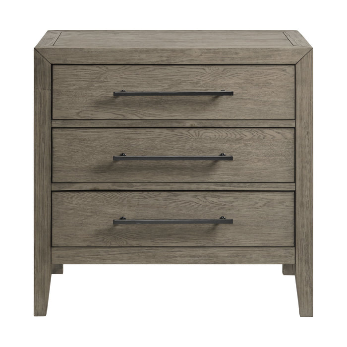 Versailles Contemporary - 3-Drawer Nightstand – Accent Nightstands by Elements International at Furniture Wholesale Plus , Nashville furniture store