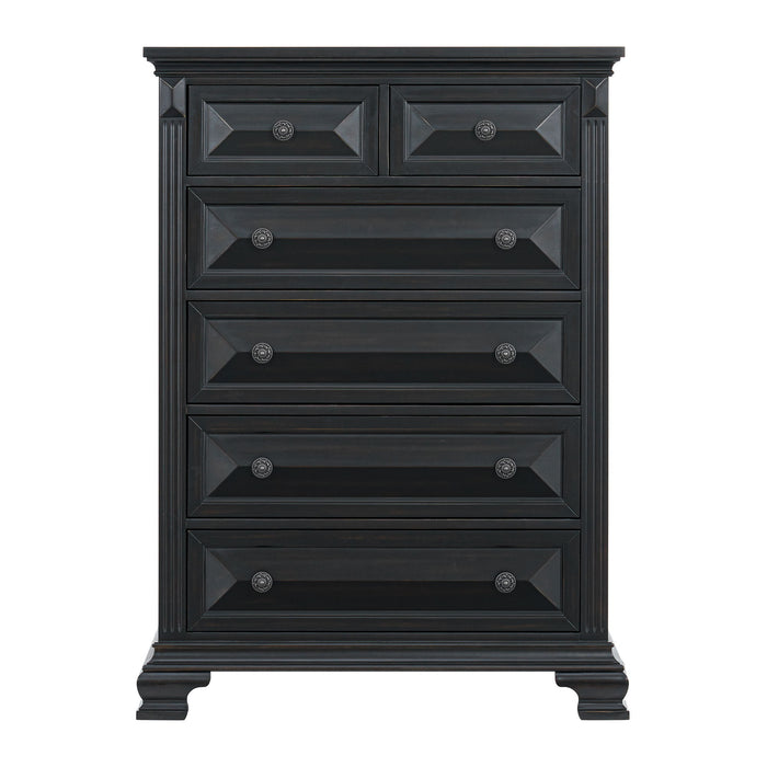 Bridgestone - 6-Drawer Chest – Accent Chests by Elements International at Furniture Wholesale Plus , Nashville furniture store