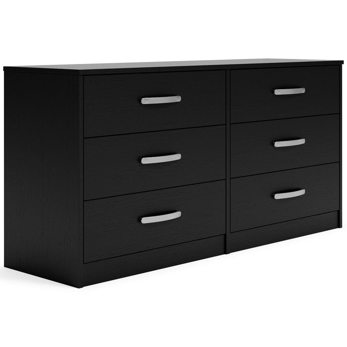 Finch - Six Drawer Dresser - Black – Dressers by Signature Design by Ashley® at Furniture Wholesale Plus , Nashville furniture store