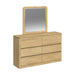 Rosalie - Dresser And Mirror Set – Dresser & Mirror by Elements International at Furniture Wholesale Plus , Nashville furniture store