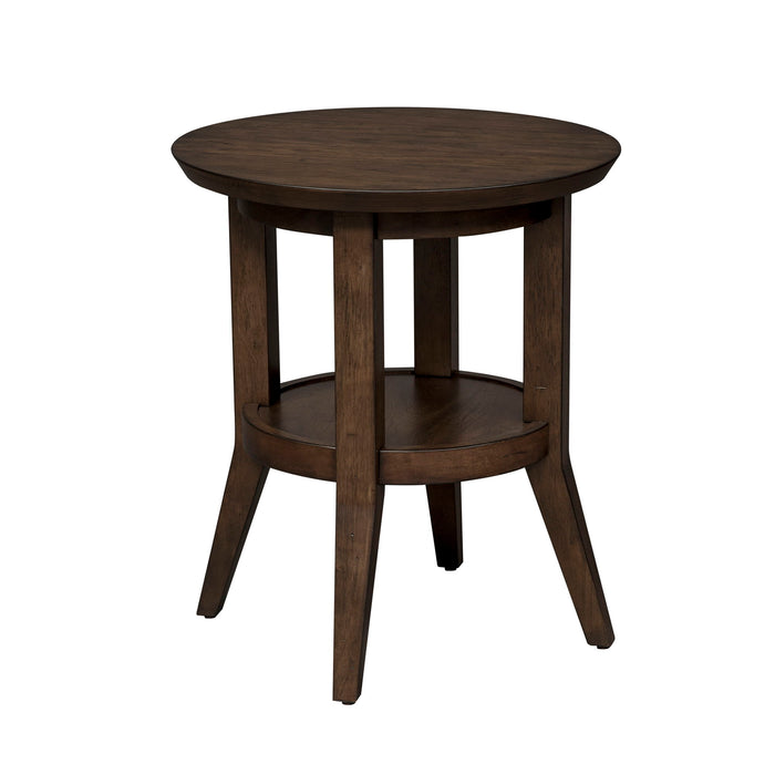 Ventura Blvd - 3 Piece Table Set (1 Cocktail Table 2 Round End Tables) - Bronze Spice – Table Sets by Liberty Furniture at Furniture Wholesale Plus , Nashville furniture store