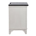 Allyson Park - 2 Drawer Nightstand With Charging Station - Wirebrushed White / Charcoal – Nightstands w/ Charging Stations by Liberty Furniture at Furniture Wholesale Plus , Nashville furniture store