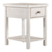 Modern Farmhouse - Drawer Chair Side Table – Chair Side Tables by Liberty Furniture at Furniture Wholesale Plus , Nashville furniture store
