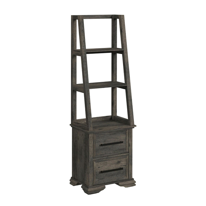 Park Ridge - 4 Piece Entertainment Unit With 71'' TV Console - Charcoal – Entertainment Centers by Elements International at Furniture Wholesale Plus , Nashville furniture store