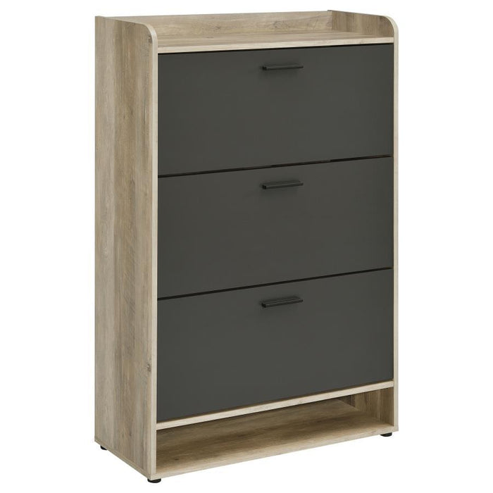 Denia - 3-Tier Engineered Wood Shoe Cabinet – Shoe Cabinets by CoasterEveryday at Furniture Wholesale Plus , Nashville furniture store