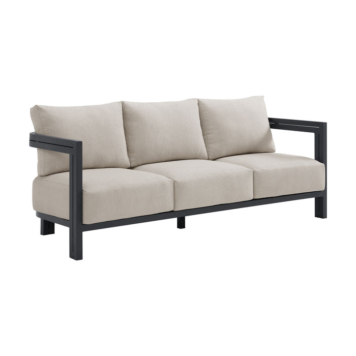 Playa - Sofa With 2 Pillows - Dark Gray / Beige – Sofas by Elements International at Furniture Wholesale Plus , Nashville furniture store