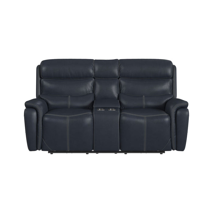 Aruba - Power Motion Loveseat With Power Headrest And Console – Reclining Loveseats by Elements International at Furniture Wholesale Plus , Nashville furniture store