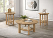 Ottowa - Round Wood Coffee Table Set – Table Sets by Coaster Fine Furniture at Furniture Wholesale Plus , Nashville furniture store