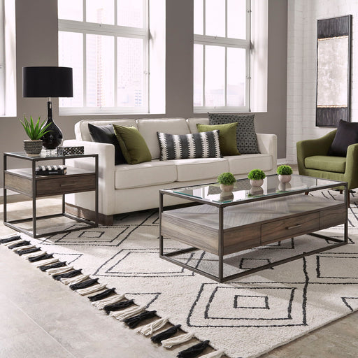 Jamestown - 3 Piece Living Room Set - Tobacco – Table Sets by Liberty Furniture at Furniture Wholesale Plus , Nashville furniture store