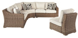 Beachcroft - Sectional Lounge Set – 5 Piece Outdoor Sets by Signature Design by Ashley® at Furniture Wholesale Plus , Nashville furniture store