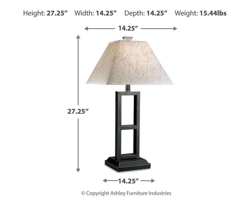 Deidra - Table Lamp (Set of 2) – Table Lamps by Signature Design by Ashley® at Furniture Wholesale Plus , Nashville furniture store