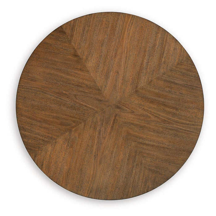 Chadworth - Round Cocktail Table - Medium Brown – Coffee Tables by Signature Design by Ashley® at Furniture Wholesale Plus , Nashville furniture store