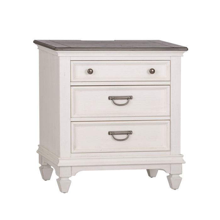 Allyson Park - Nightstand w/ Charging Station – Nightstands w/ Charging Stations by Liberty Furniture at Furniture Wholesale Plus , Nashville furniture store
