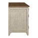 Farmhouse Reimagined - Door Credenza - Antique White / Chestnut Tops – Credenzas by Liberty Furniture at Furniture Wholesale Plus , Nashville furniture store