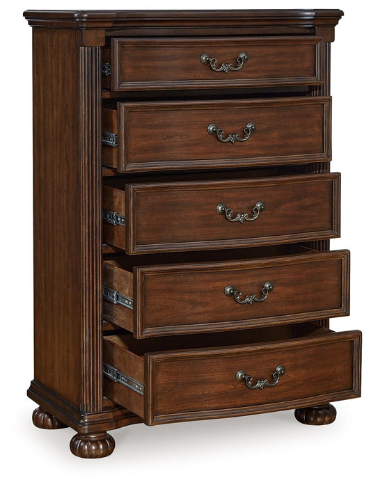 Lavinton - Five Drawer Chest - Brown – Accent Chests by Signature Design by Ashley® at Furniture Wholesale Plus , Nashville furniture store