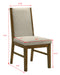 Hollister - Side Chair (Set of 2) - Gray / Dark Brown - Premium Chair Sets from Crown Mark - Just $199! Shop now at Furniture Wholesale Plus  We are the best furniture store in Nashville, Hendersonville, Goodlettsville, Madison, Antioch, Mount Juliet, Lebanon, Gallatin, Springfield, Murfreesboro, Franklin, Brentwood