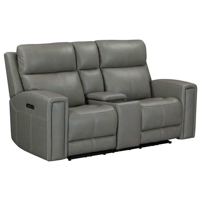 Camden - Loveseat With Console P3 & ZW – Reclining Loveseats by Liberty Furniture at Furniture Wholesale Plus , Nashville furniture store