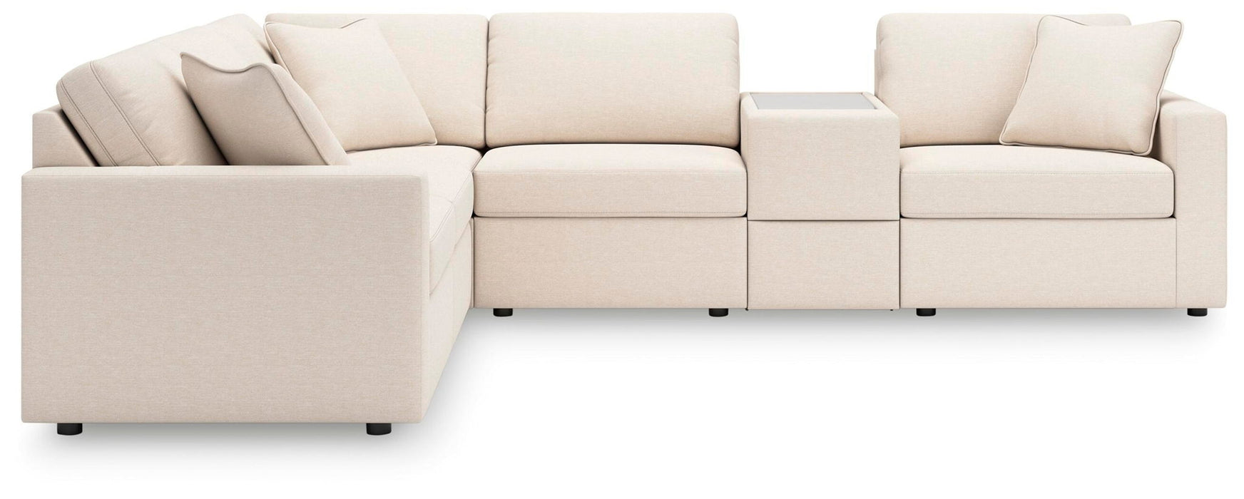 Modmax - Sectional - Oyster – Stationary Sectionals by Signature Design by Ashley® at Furniture Wholesale Plus , Nashville furniture store