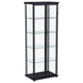 Aero - 5-Shelf Display Curio Cabinet With Led Lighting - Premium Curio Cabinets from Coaster Fine Furniture - Just $369! Shop now at Furniture Wholesale Plus  We are the best furniture store in Nashville, Hendersonville, Goodlettsville, Madison, Antioch, Mount Juliet, Lebanon, Gallatin, Springfield, Murfreesboro, Franklin, Brentwood