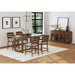 Glinda - Counter Table - Brown – Counter Tables by Elements International at Furniture Wholesale Plus , Nashville furniture store