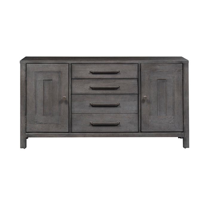 Modern Farmhouse - Credenza – Credenzas by Liberty Furniture at Furniture Wholesale Plus , Nashville furniture store