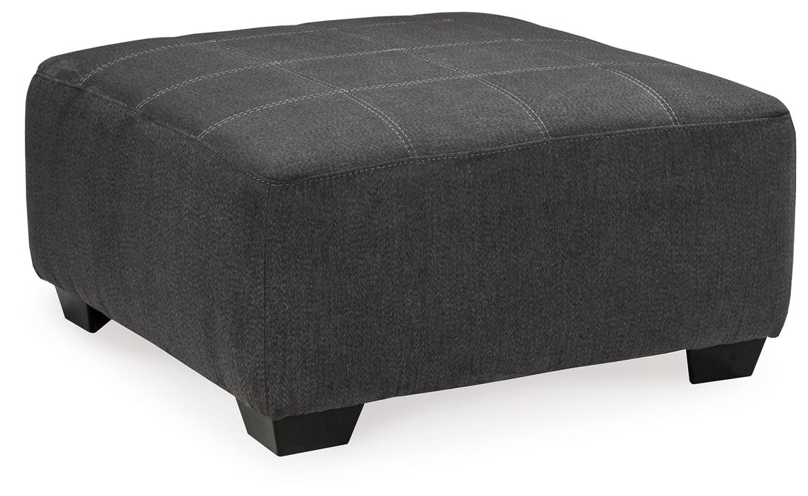 Ambee - Oversized Accent Ottoman - Slate – Accent Ottomans by Benchcraft® at Furniture Wholesale Plus , Nashville furniture store