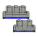 Lantana - Living Room Set - Charcoal – 3 Piece Living Room Sets by Elements International at Furniture Wholesale Plus , Nashville furniture store