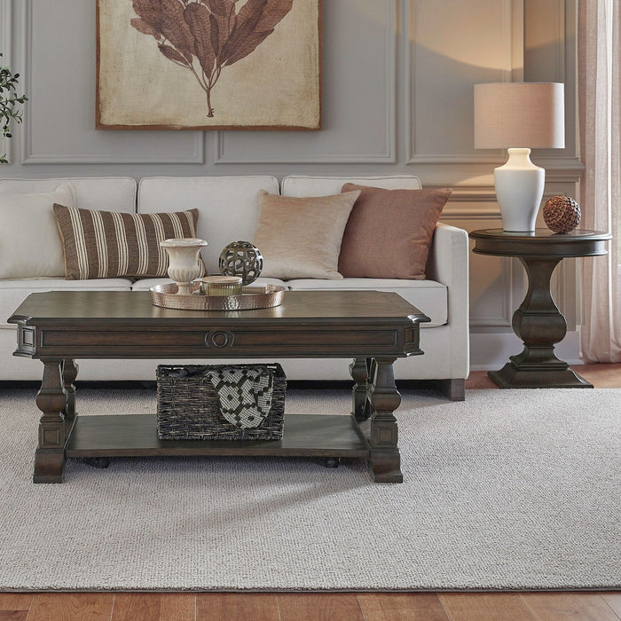 Providence Park - Optional 3 Piece Set - Chateau Brown – Table Sets by Liberty Furniture at Furniture Wholesale Plus , Nashville furniture store