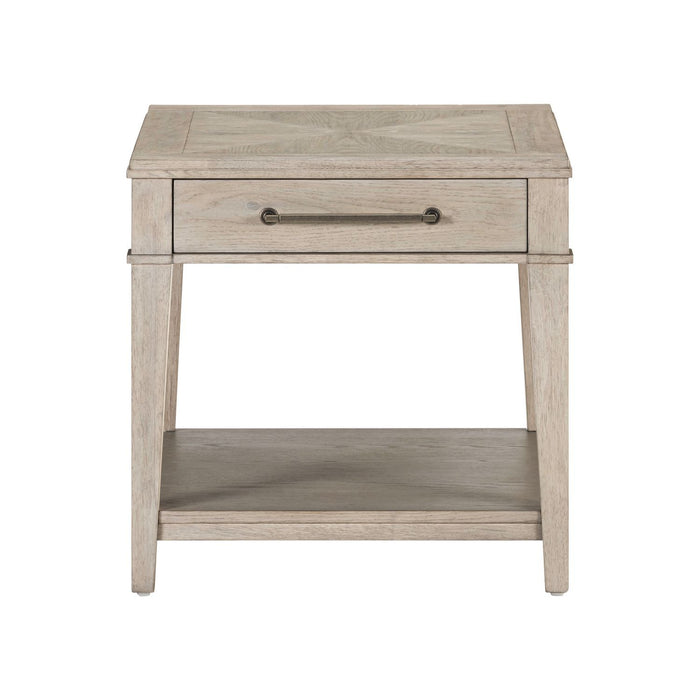 New Haven - End Table - Sanctuary White – End Tables by Liberty Furniture at Furniture Wholesale Plus , Nashville furniture store