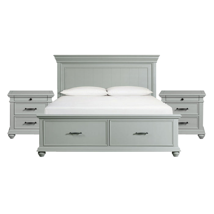 Slater - Platform Storage Bedroom Set – 3 Piece Bedroom Sets by Elements International at Furniture Wholesale Plus , Nashville furniture store