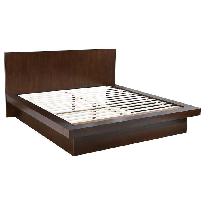 Jessica - Wood LED Panel Bed - Premium Platform Beds from CoasterEssence - Just $799! Shop now at Furniture Wholesale Plus  We are the best furniture store in Nashville, Hendersonville, Goodlettsville, Madison, Antioch, Mount Juliet, Lebanon, Gallatin, Springfield, Murfreesboro, Franklin, Brentwood
