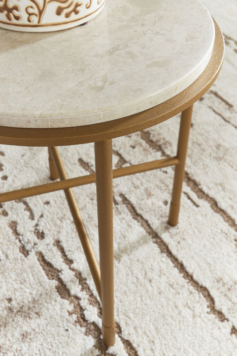 Alben - Round Table – End Tables by Signature Design by Ashley® at Furniture Wholesale Plus , Nashville furniture store