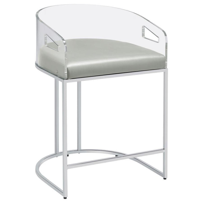 Thermosolis - Clear Acrylic Chair (Set of 2) - Premium Stool Sets from CoasterElevations - Just $589! Shop now at Furniture Wholesale Plus  We are the best furniture store in Nashville, Hendersonville, Goodlettsville, Madison, Antioch, Mount Juliet, Lebanon, Gallatin, Springfield, Murfreesboro, Franklin, Brentwood