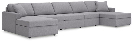Modmax - U-Shaped Sectional - Granite – Stationary Sectionals by Signature Design by Ashley® at Furniture Wholesale Plus , Nashville furniture store