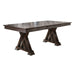 Adrian - Dining Table - Dark Brown – Dining Tables by Steve Silver Furniture at Furniture Wholesale Plus , Nashville furniture store