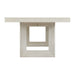 Avalanche - Rectangular Dining Table With 18" Leaf - Antique White – Dining Tables with Extensions by Elements International at Furniture Wholesale Plus , Nashville furniture store